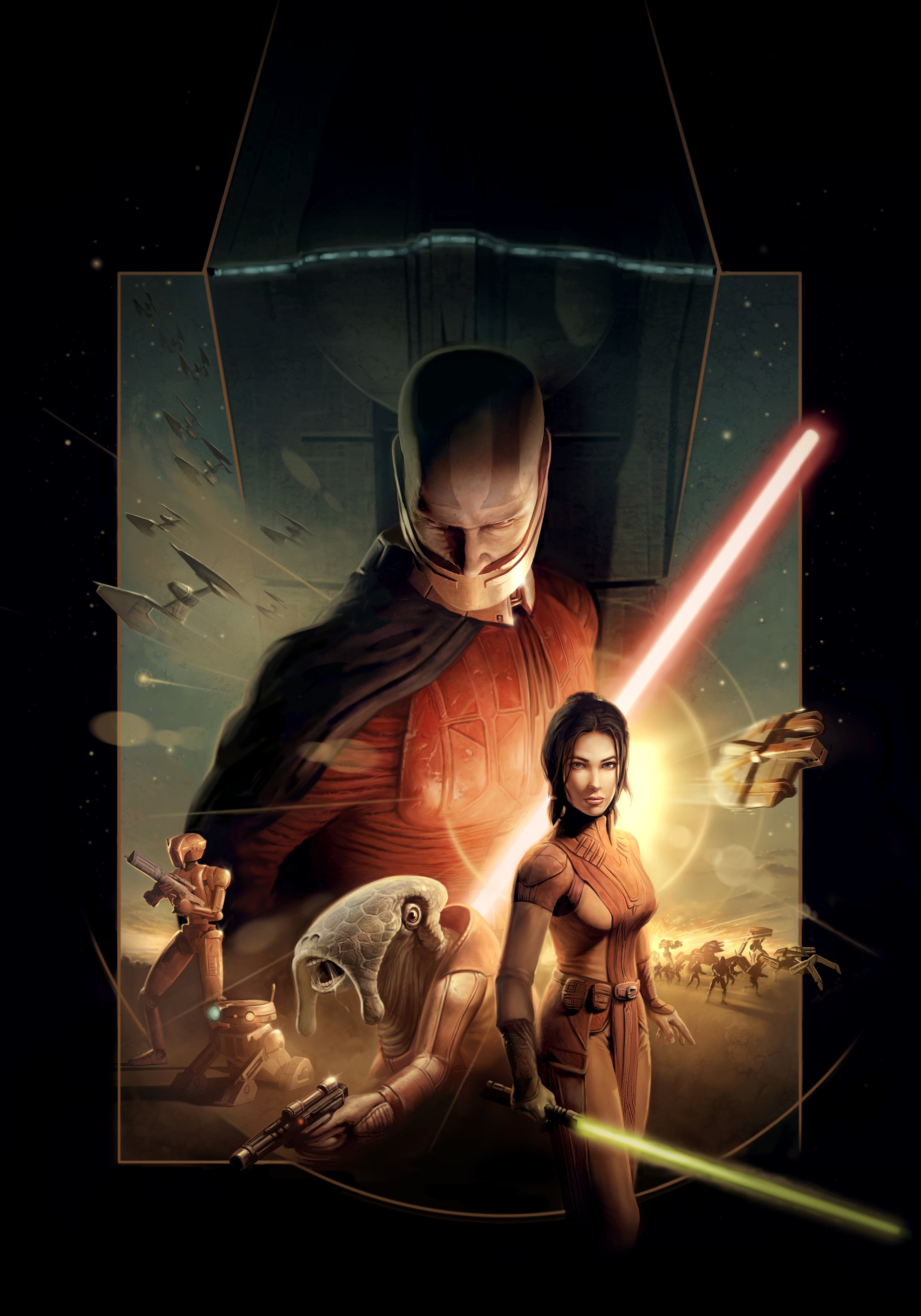 Арт обложки Star Wars: Knights of the Old Republic