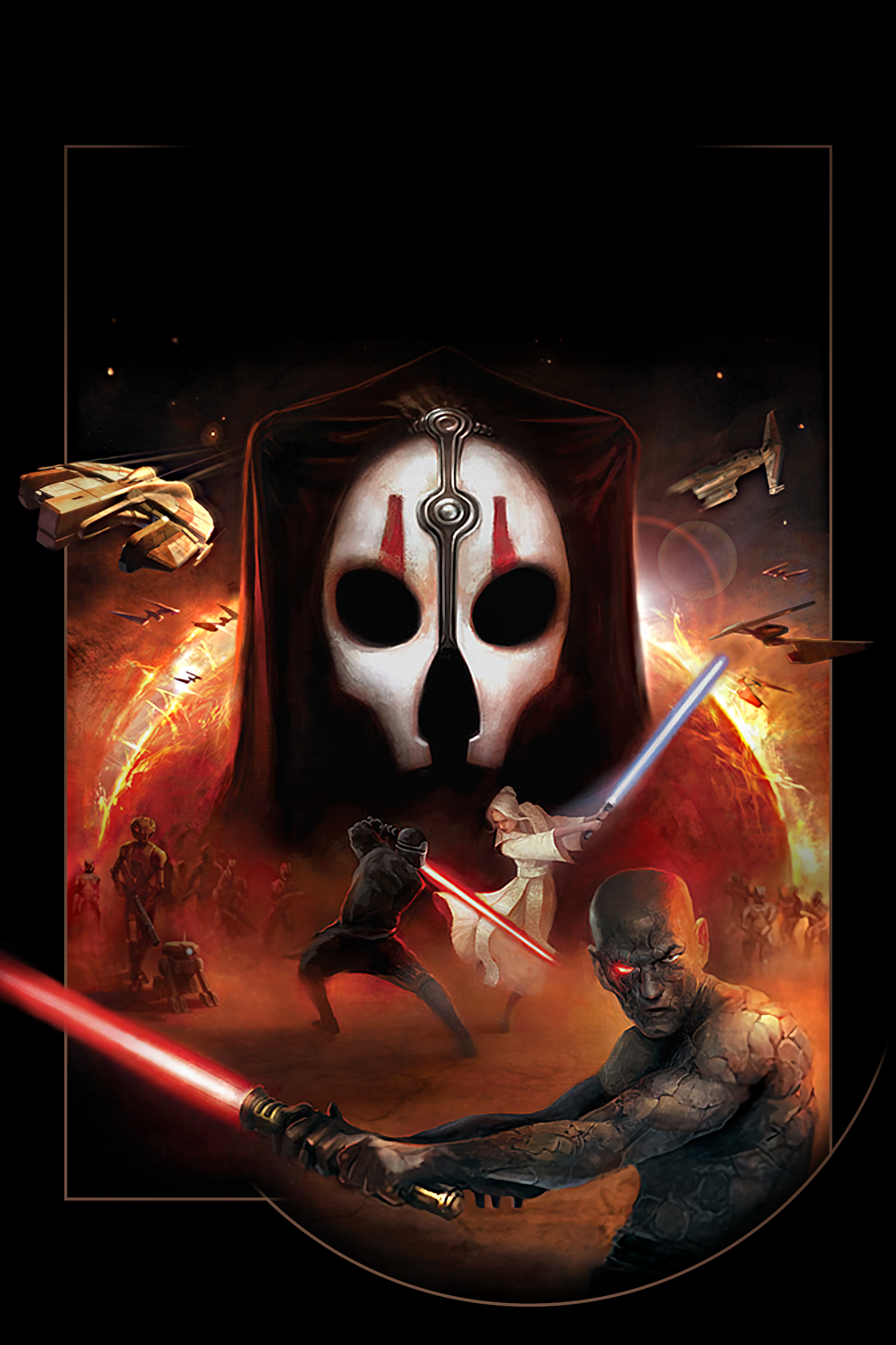 Арт обложки Star Wars Knights of the Old Republic: The Sith Lords