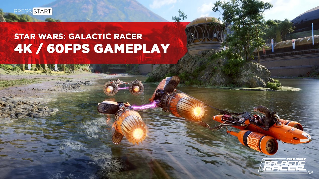 Star Wars Galactic Racer Gameplay